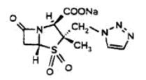 Structure-Tazobactam