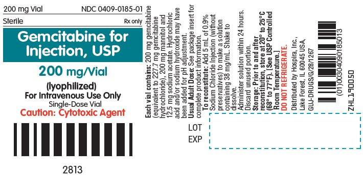 PRINCIPAL DISPLAY PANEL - 200 mg Vial Label