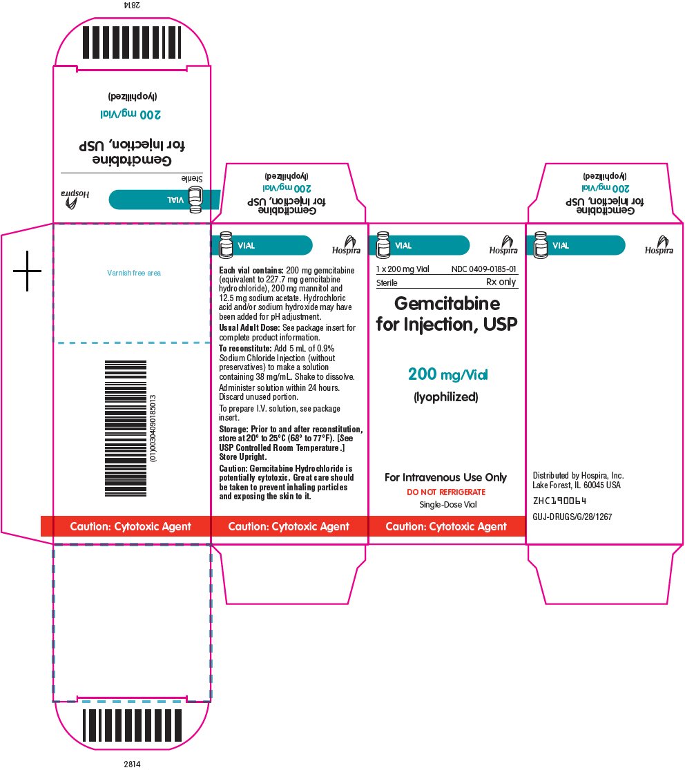 PRINCIPAL DISPLAY PANEL - 200 mg Vial Carton