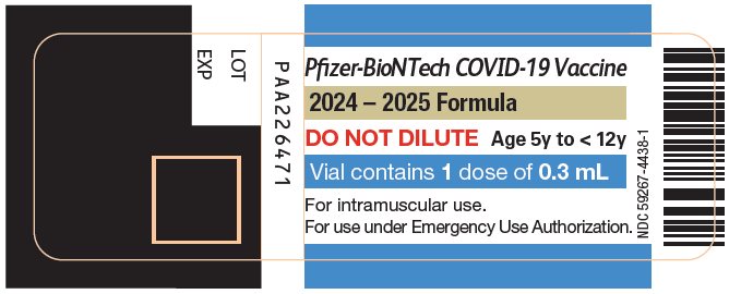 PRINCIPAL DISPLAY PANEL - 0.3 mL Single Dose Vial Label 2024-2025 Formula