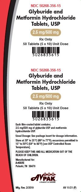 Glyburide metformin 5 500mg tablets