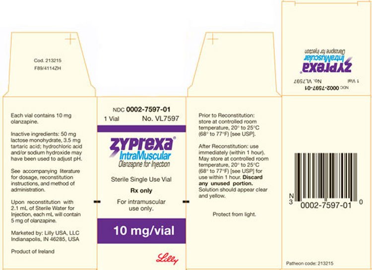 Zyprexa Fda Prescribing Information Side Effects And Uses