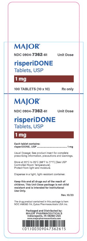 1mg carton label