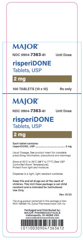 2mg carton label