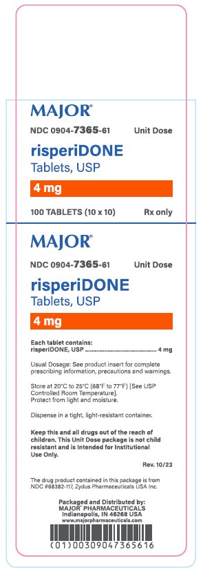 4mg carton label