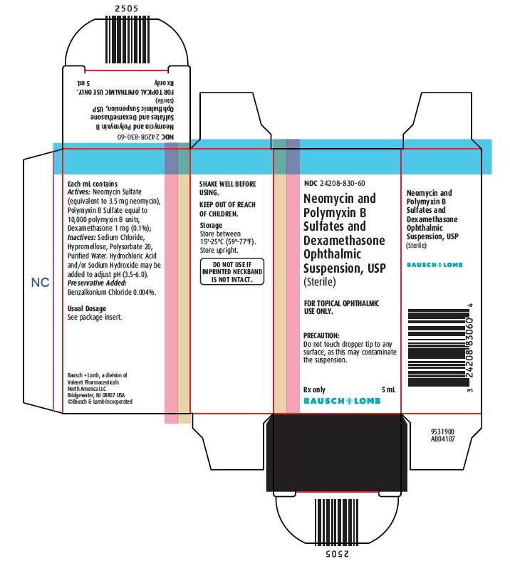 Neomycin, Polymyxin B, Dexamethasone - FDA prescribing information