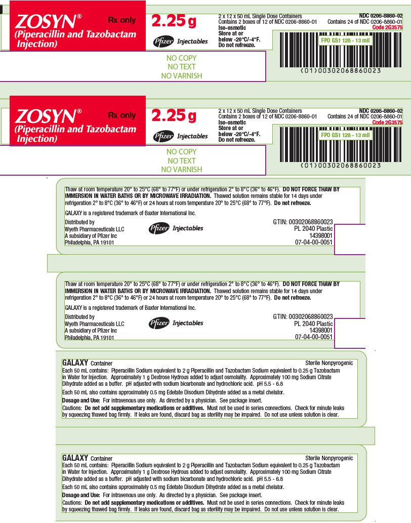 Zosyn In Galaxy Containers Fda Prescribing Information Side Effects