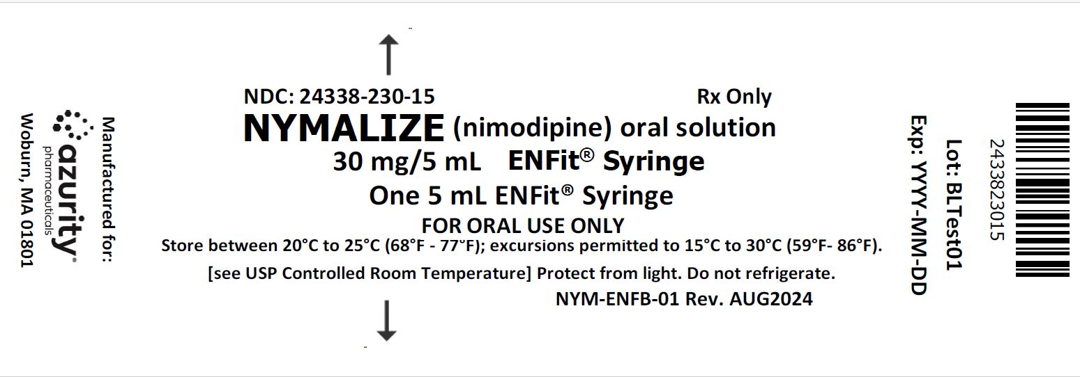 5 mL ENFit® Syringe Blister Label