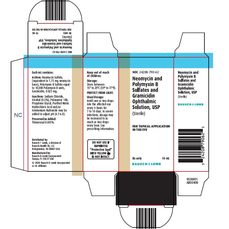 Neomycin,Polymyxin B,Gramicidin - FDA prescribing information, side