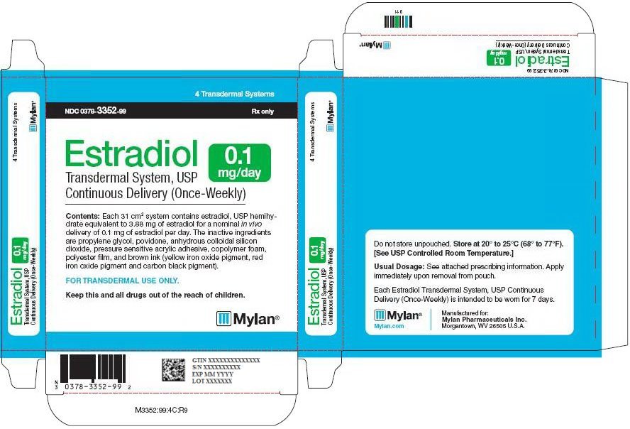 Estradiol Patch FDA prescribing information, side effects and uses