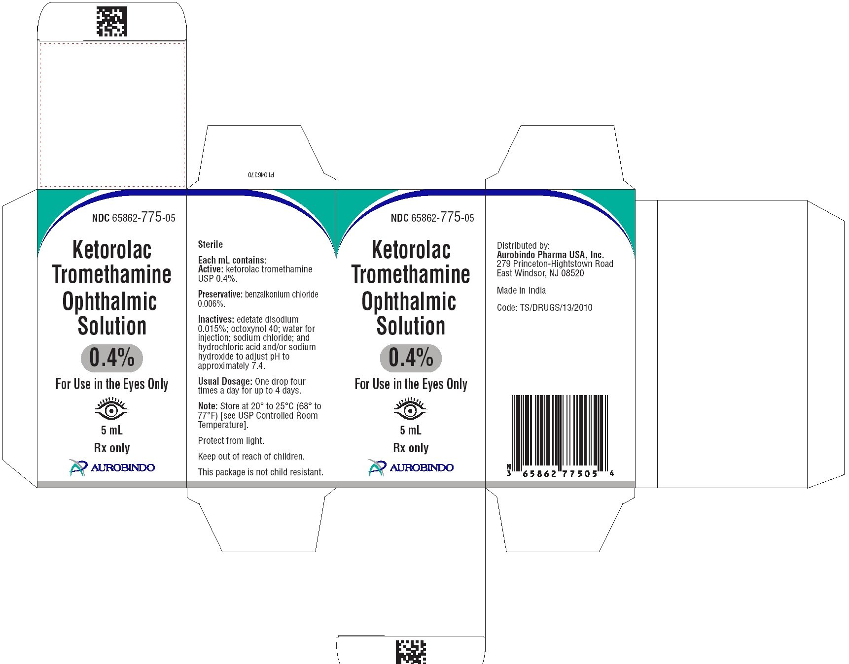 PACKAGE LABEL-PRINCIPAL DISPLAY PANEL - 0.4% - Container-Carton