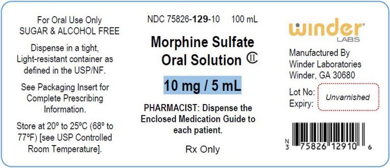 Morphine Oral Solution - FDA prescribing information, side effects and uses