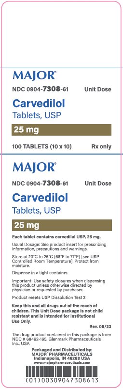 25mg carton label