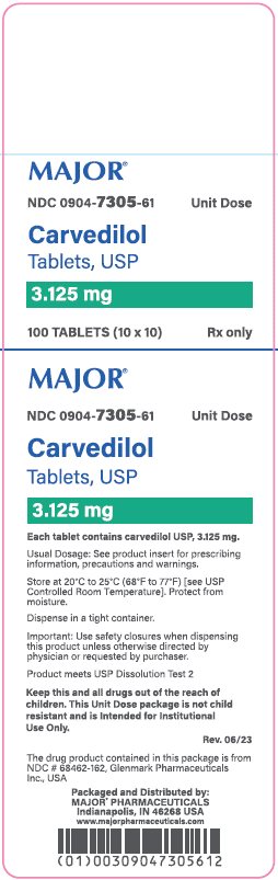 3.125mg carton label