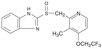 Lansoprazole Structural Formula