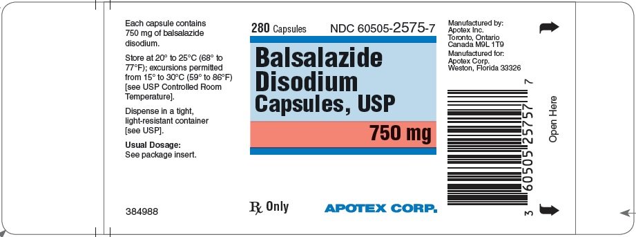 Balsalazide - FDA prescribing information side effects 