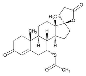 Spironolactone Structural Formula