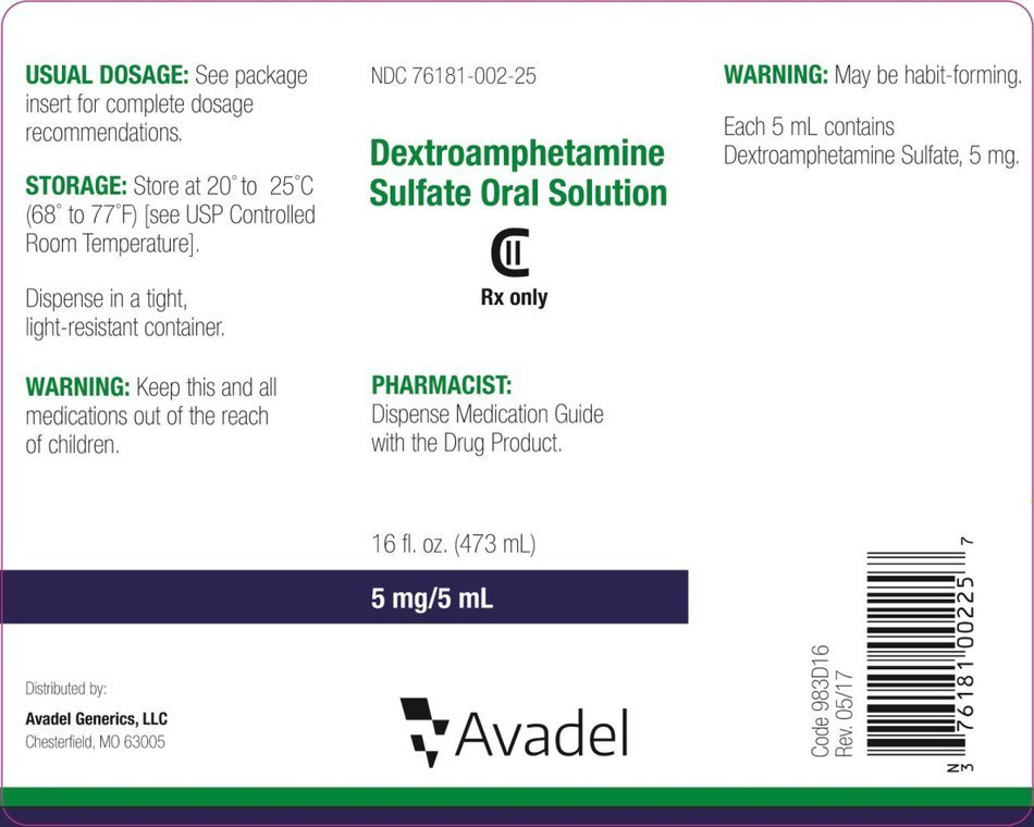 Dextroamphetamine Oral Solution - FDA Prescribing Information, Side ...