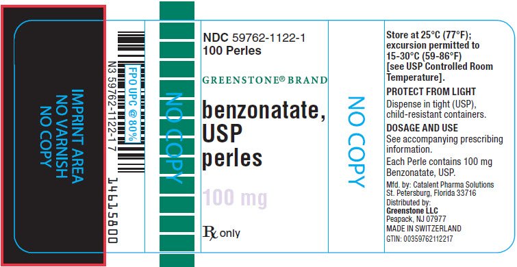 Benzonatate - FDA prescribing information, side effects and uses