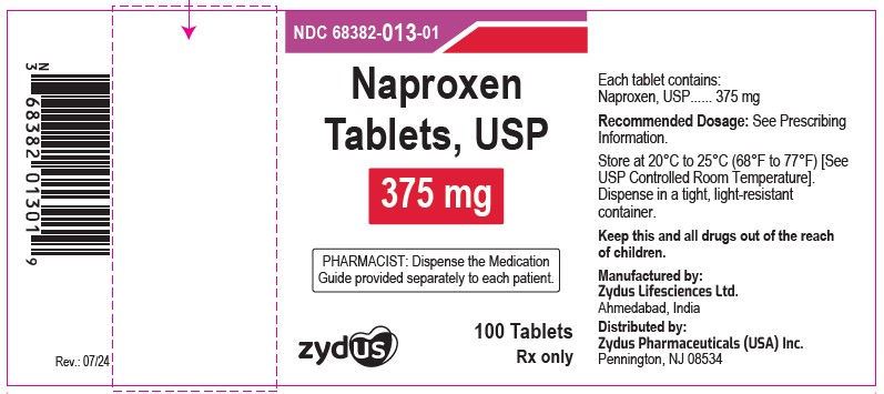 Naproxen tablets