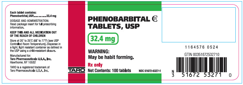 PRINCIPAL DISPLAY PANEL - 32.4 mg Tablet Bottle Label