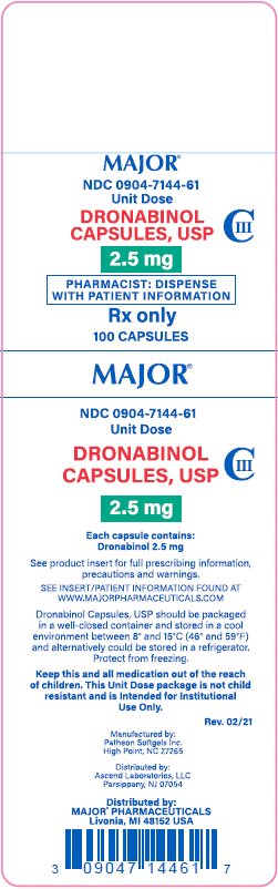 2.5mg carton label