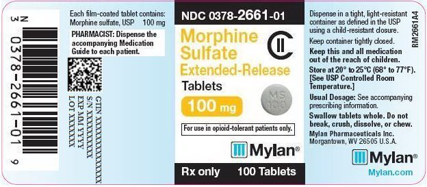 Morphine ER - FDA prescribing information, side effects and uses